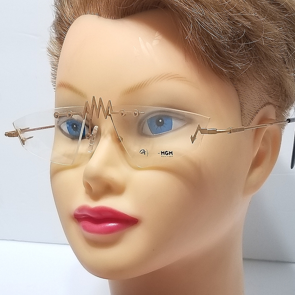 Vintage Amazing Rare Artsy European Eyewear by MGM Optik Germany - Picture 12 of 16